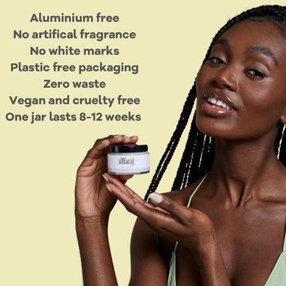 Lemon and Geranium Clean Deodorant Balm 55g - The Natural Deodorant Co - Deodorant Balm - Eco Natural Products