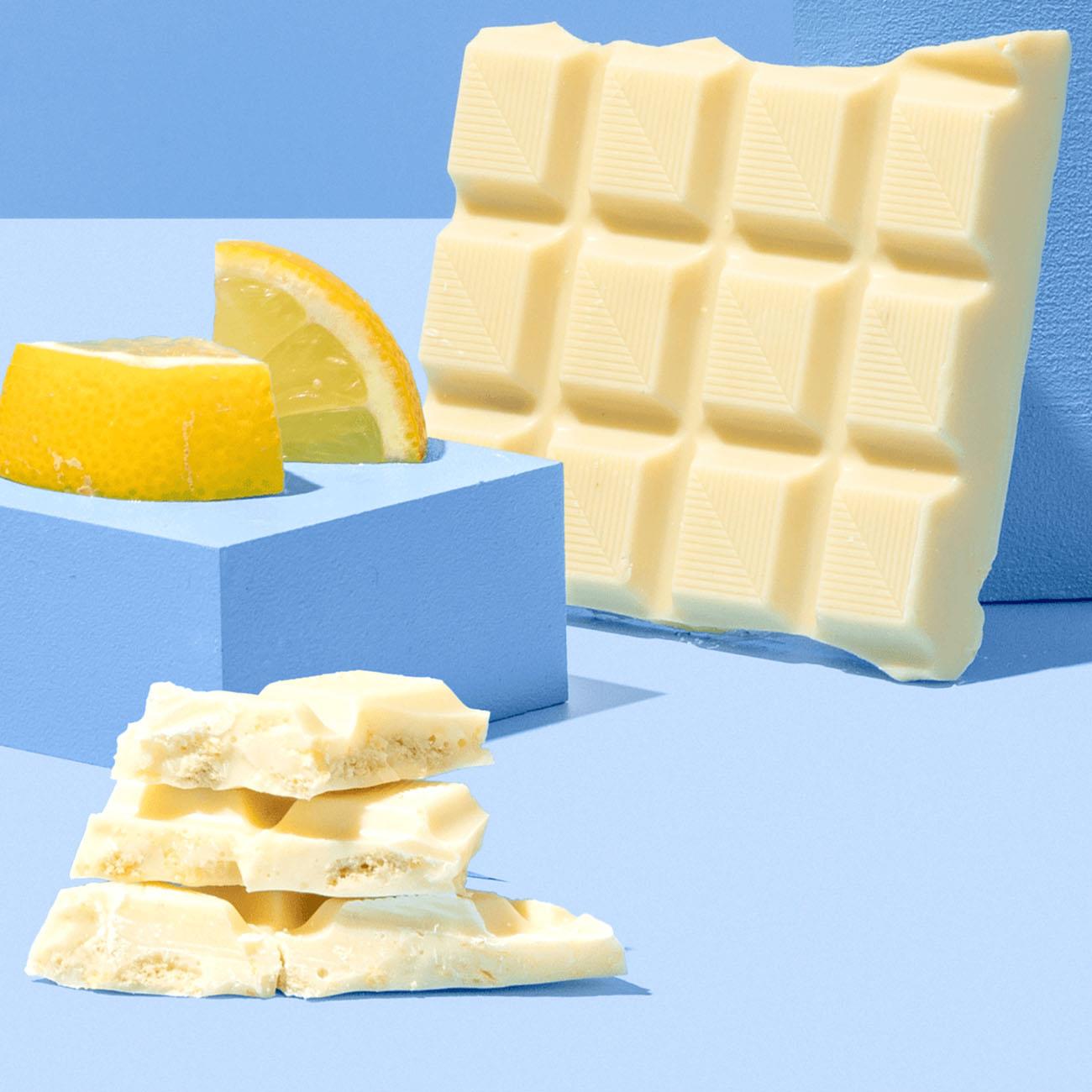 Lemon Cheesecake White Chocolate Bar 180g - Divine Chocolate - Chocolate - Eco Natural Products