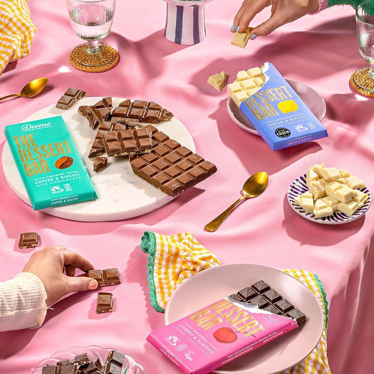 Lemon Cheesecake White Chocolate Bar 180g - Divine Chocolate - Chocolate Bar - Eco Natural Products