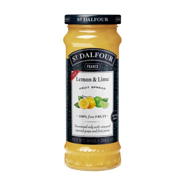 Lemon & Lime Fruit Spread 284g - St Dalfour - Fruit Spreads - St Dalfour