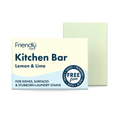 Lemon & Lime Kitchen Soap Bar 95g - Friendly Soap - soap bar - Eco Natural Products