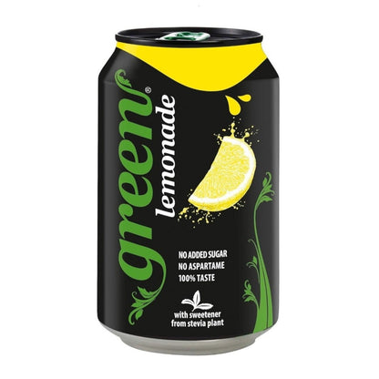 Lemonade Can 330ml - Green Cola - Carbonated Drink - Eco Natural Products