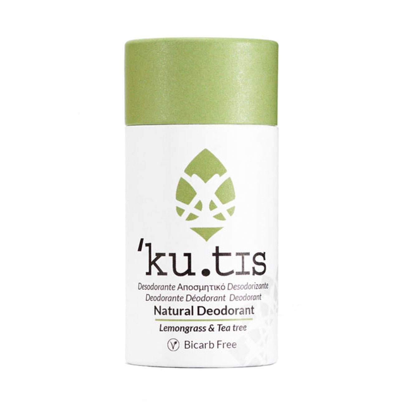 Lemongrass and Tea Tree Bicarb Free Deodorant 50g - Kutis Skincare - Deodorants - Eco Natural Products