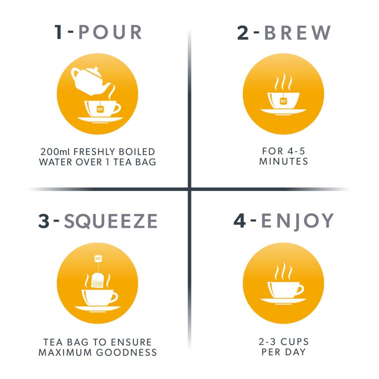 Lemongrass & Ginger Herbal Tea 20 Bags - NutraTea - Herbal Tea - NutraTea