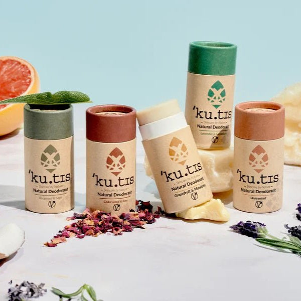 Lemongrass & Tea Tree Deodorant 55g - Kutis Skincare - Deodorant - Eco Natural Products