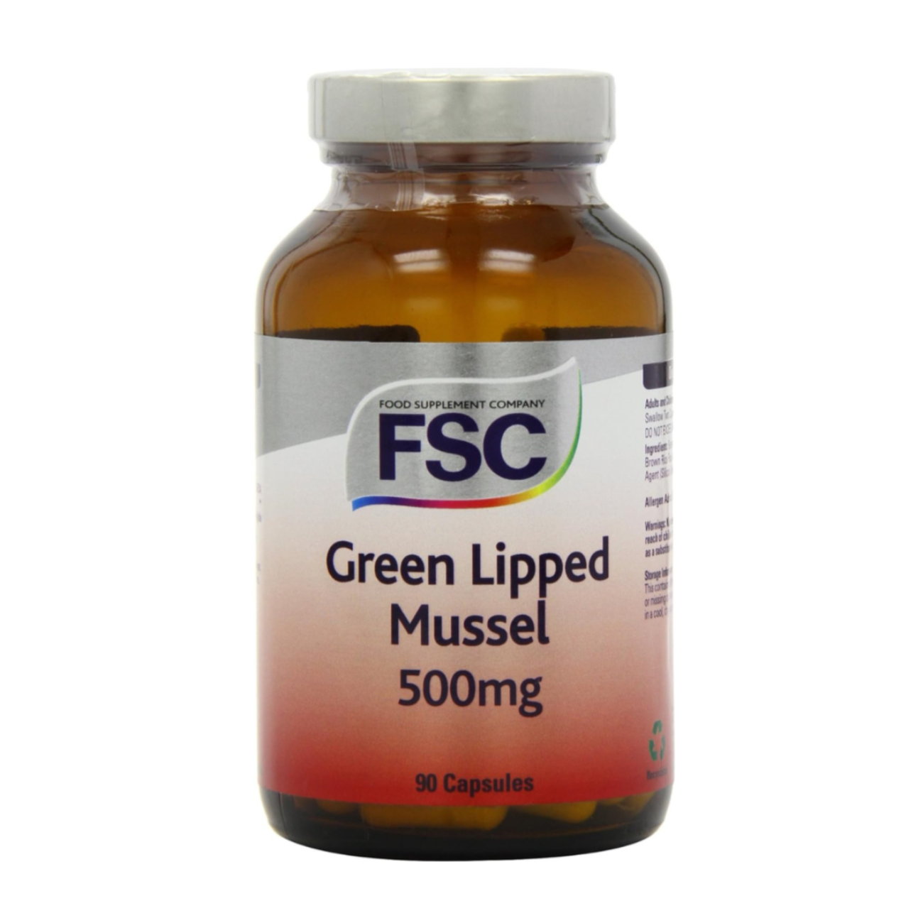Green Lipped Mussel 500mg 90 capsules