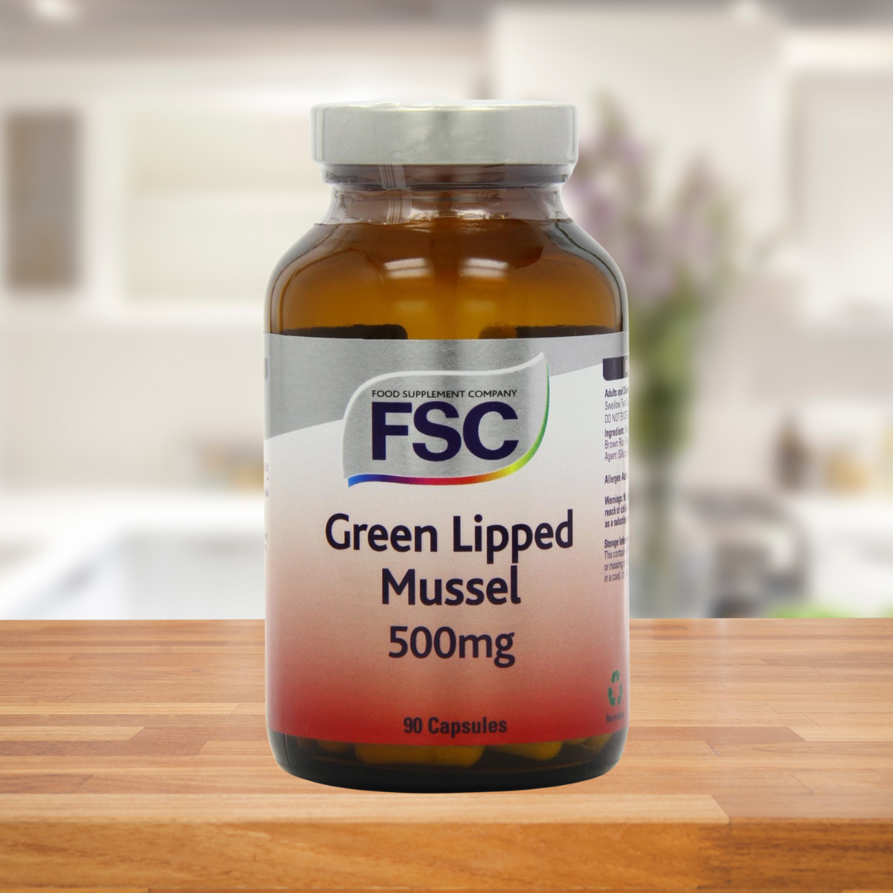 Green Lipped Mussel 500mg 90 capsules
