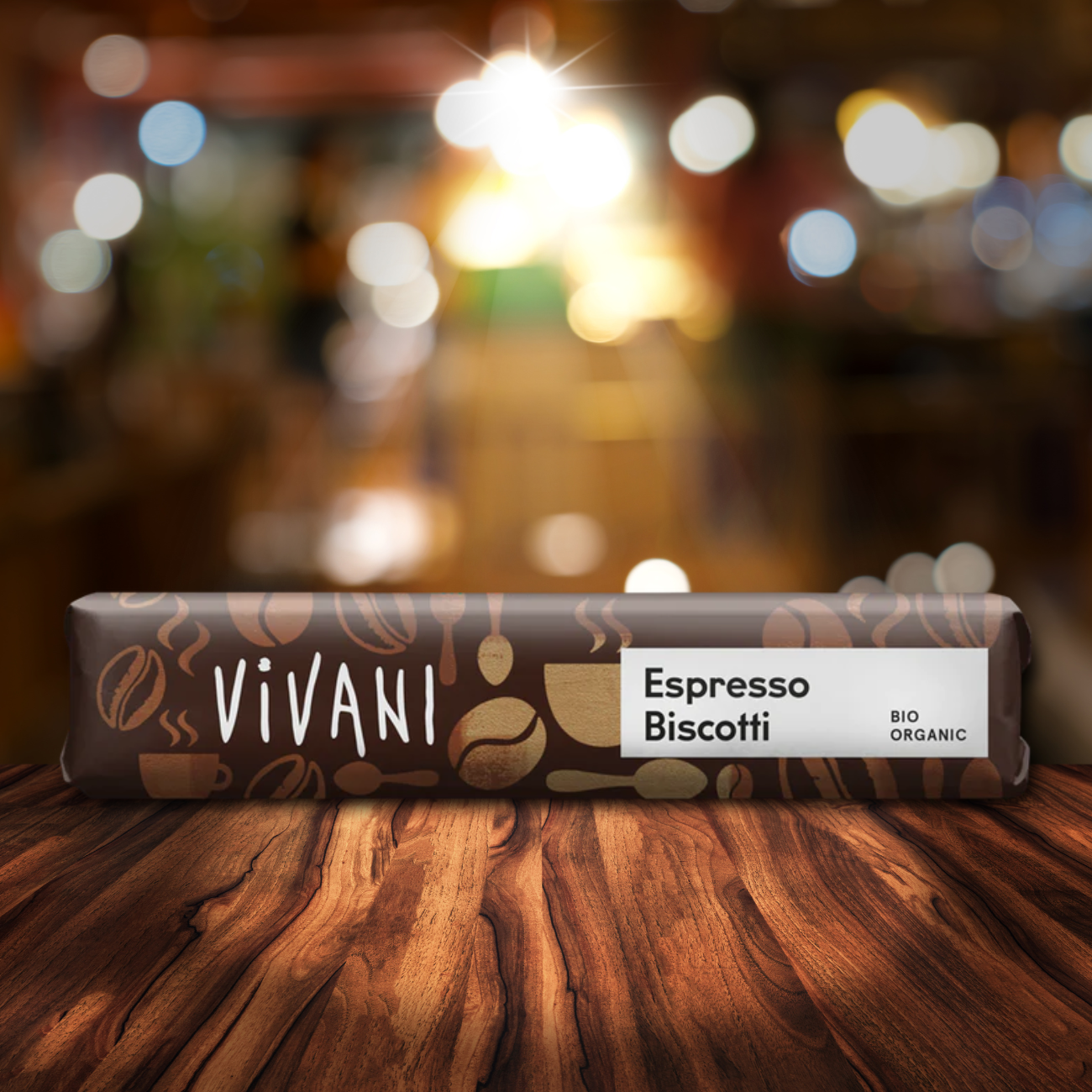 Espresso Biscotti Chocolate Bar 40g