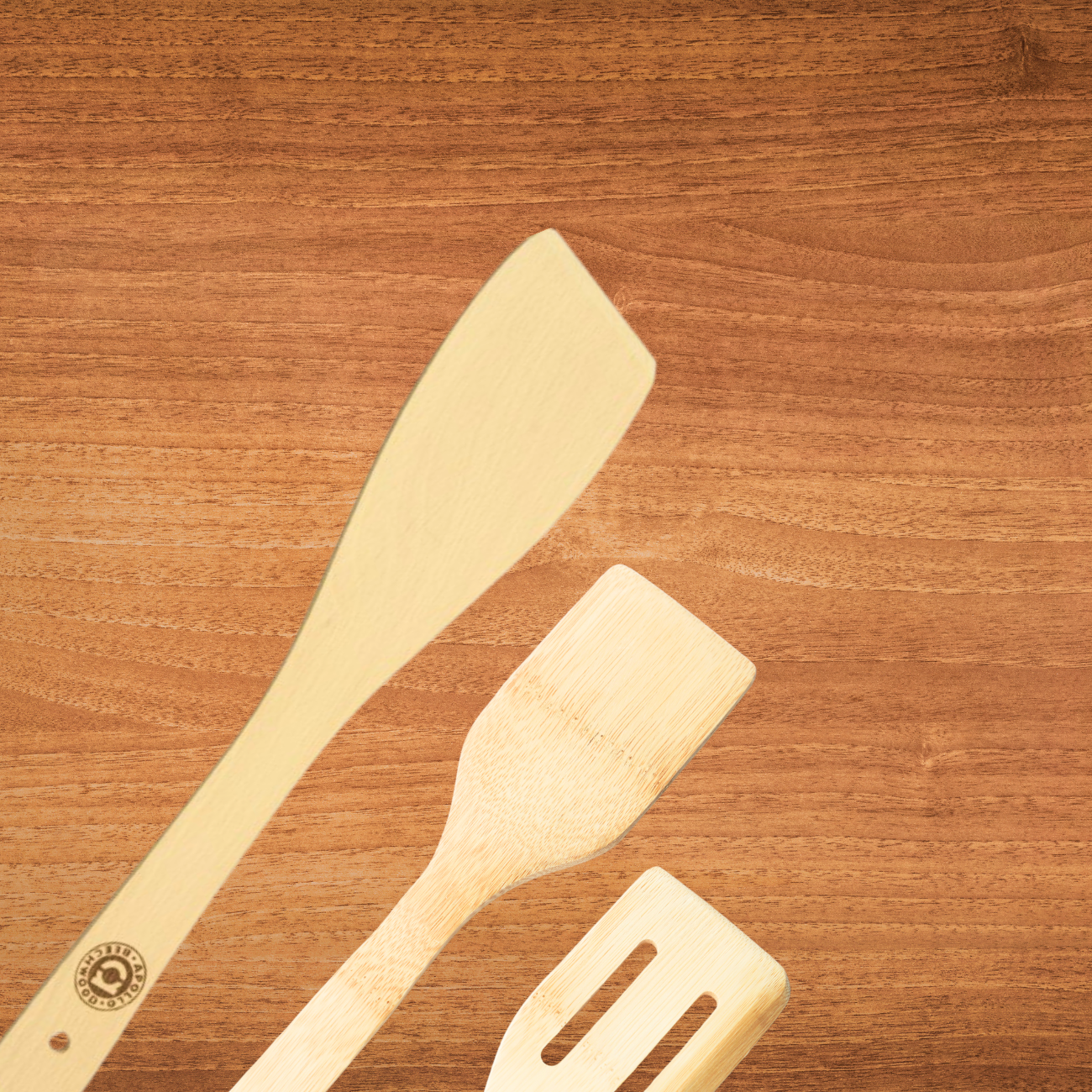 Wooden Flat Spatula - Apollo - Spatula - Eco Natural Products