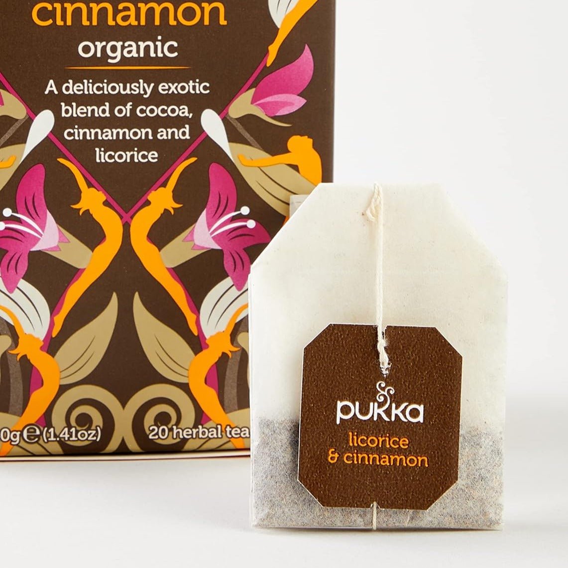 Licorice & Cinnamon 20 Bags - Pukka Herbs - Tea herbal - Eco Natural Products