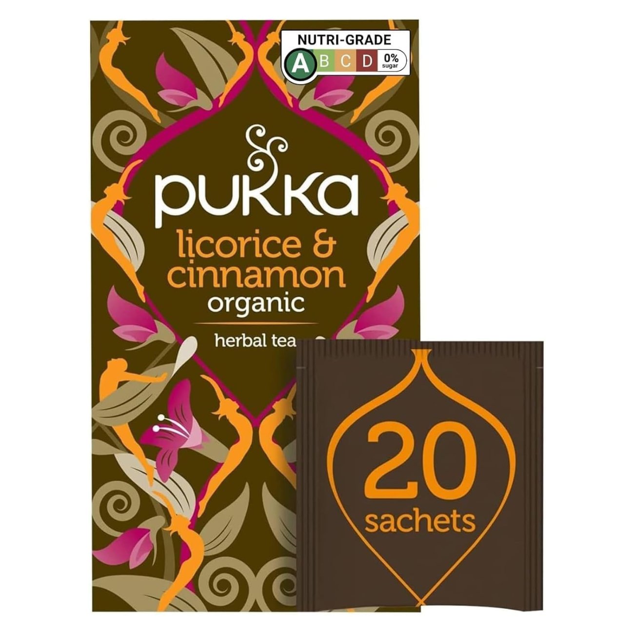 Licorice & Cinnamon 20 Bags - Pukka Herbs - Tea herbal - Eco Natural Products