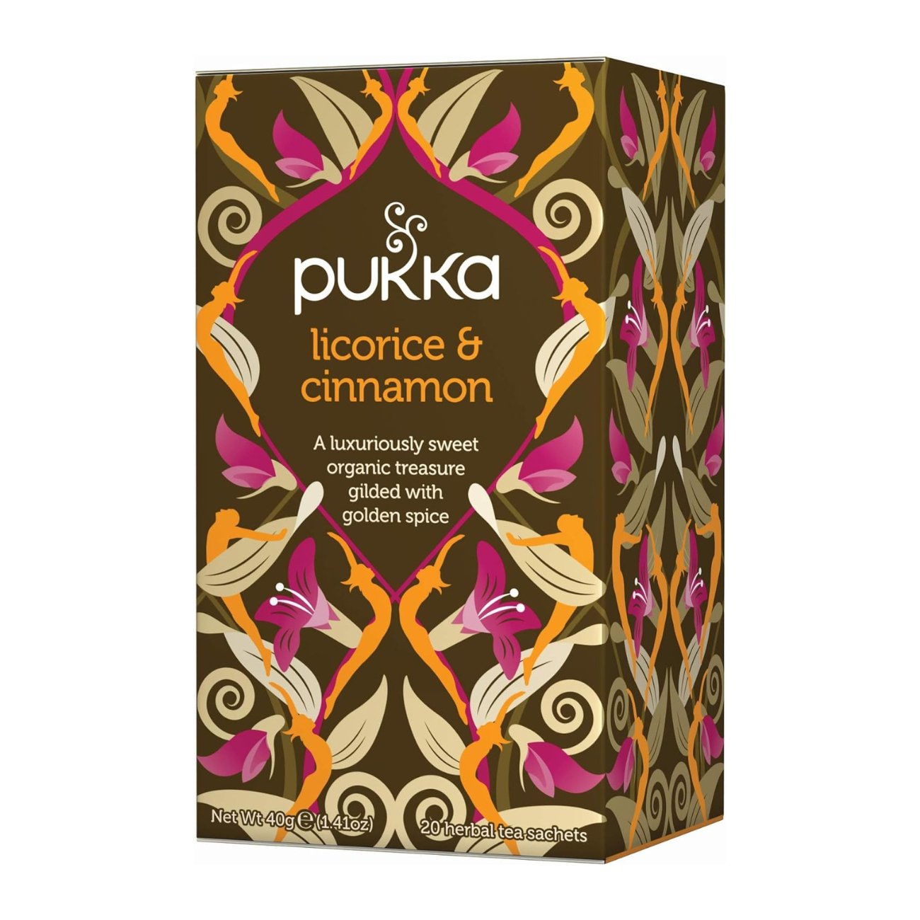 Licorice & Cinnamon 20 Bags - Eco Natural Products - Pukka Herbs - Tea herbal