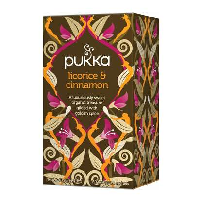 Licorice & Cinnamon 20 Bags - Pukka Herbs - Tea herbal - Eco Natural Products