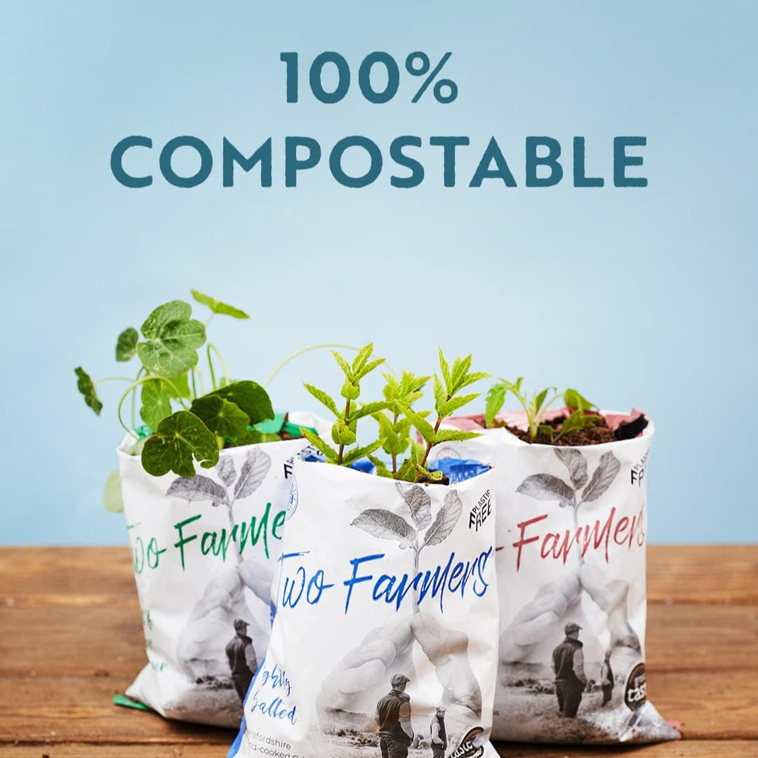 Lightly Salted Crisps 150g - Two Farmers - Potatoe Crisps - Eco Natural Products