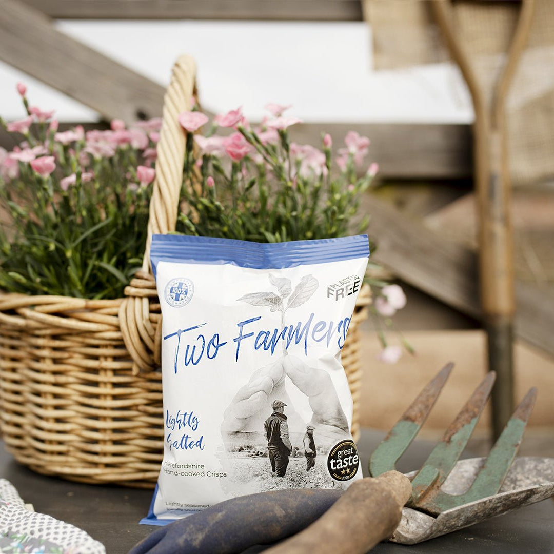 Lightly Salted Crisps 150g - Two Farmers - Potatoe Crisps - Eco Natural Products