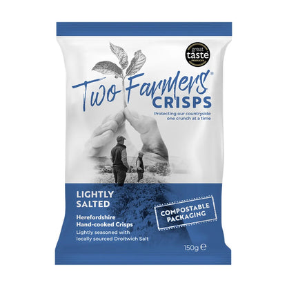 Lightly Salted Hand - cooked Crisps 150g - Two Farmers - Chips - Two Farmers