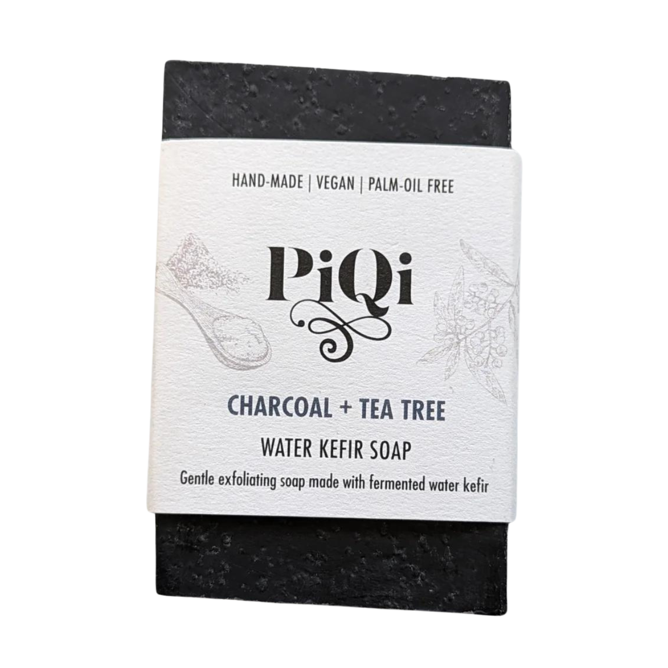 Kefir Soap Bar Charcoal & Tea Tree 110g