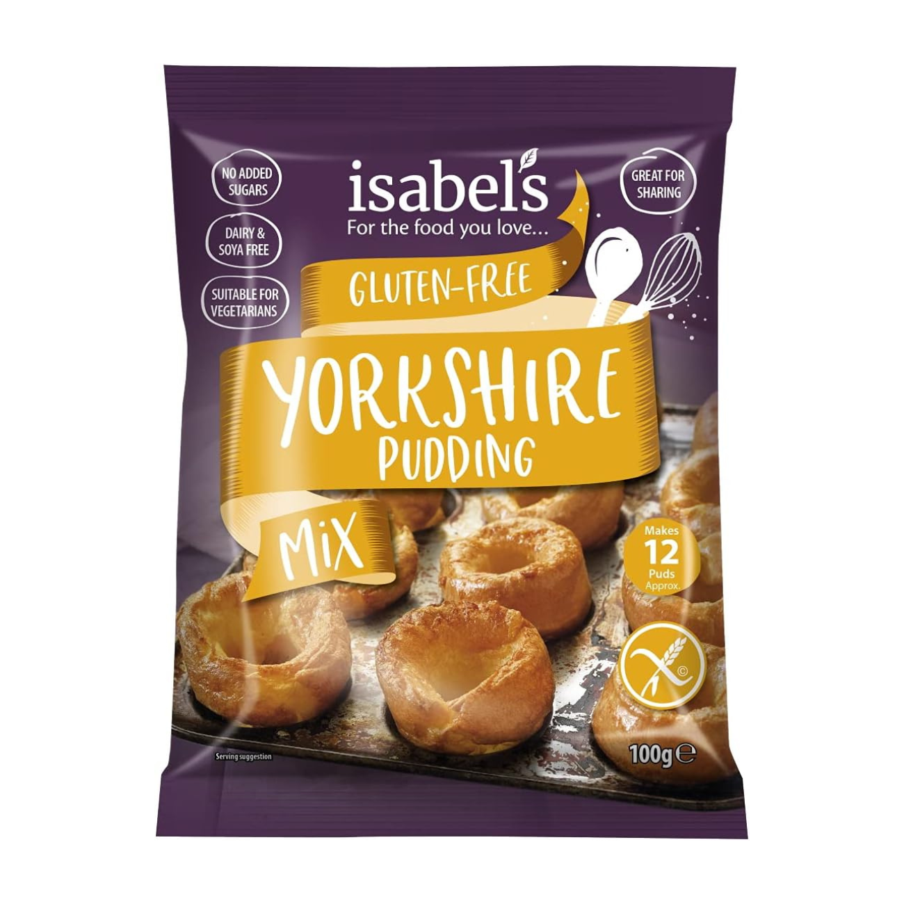 Yorkshire Pudding Mix Gluten Free 100g BBE 11.2024