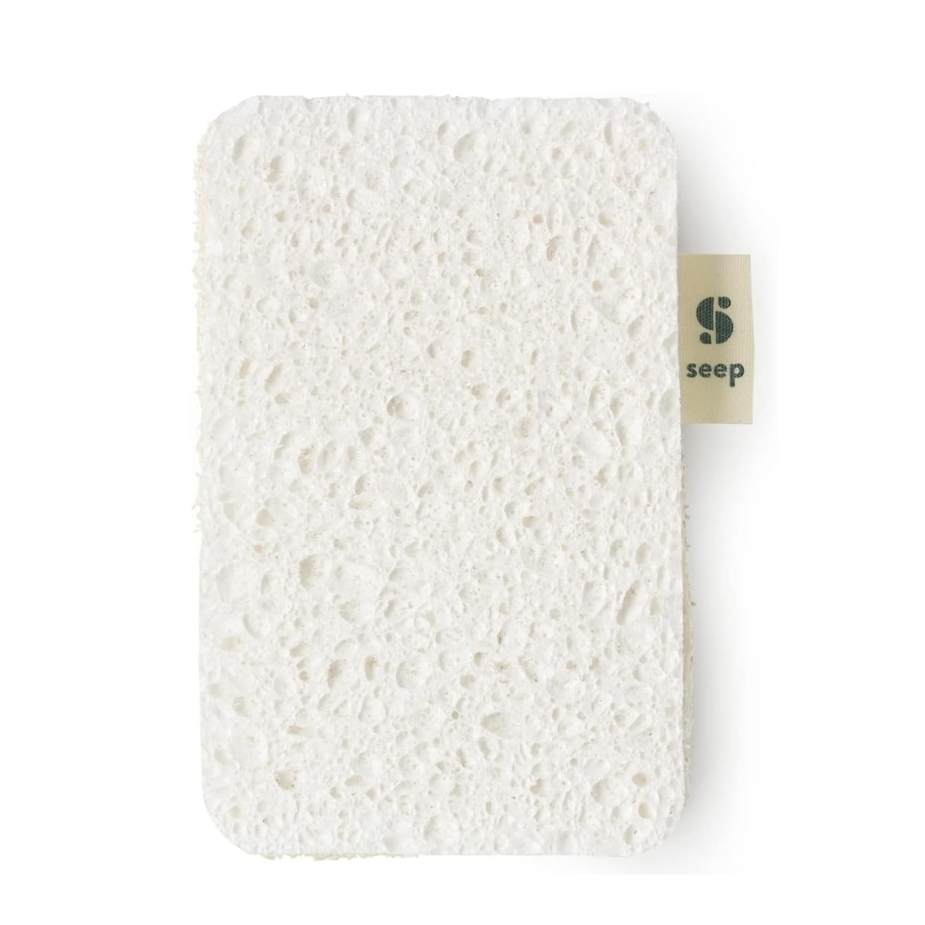 Compostable Sponge with Loofah Scourer Pack of 4 80g