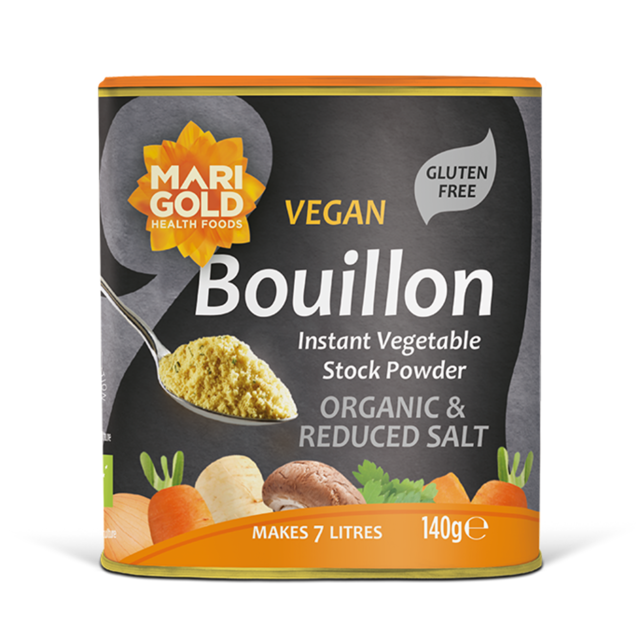 Organic Reduced Salt Bouillon 140g
