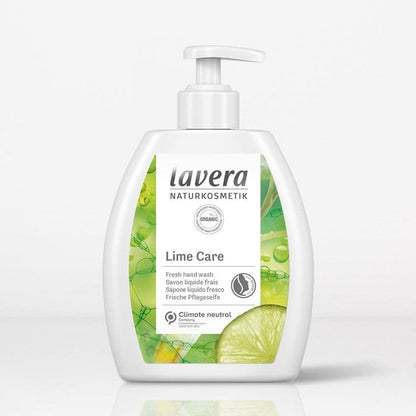 Lime Care Fresh Hand Wash 250ml - Lavera - Hand Wash - Eco Natural Products