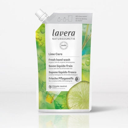 Lime Care Fresh Refill Pouch Hand Wash 500ml - Lavera - Hand wash - Eco Natural Products