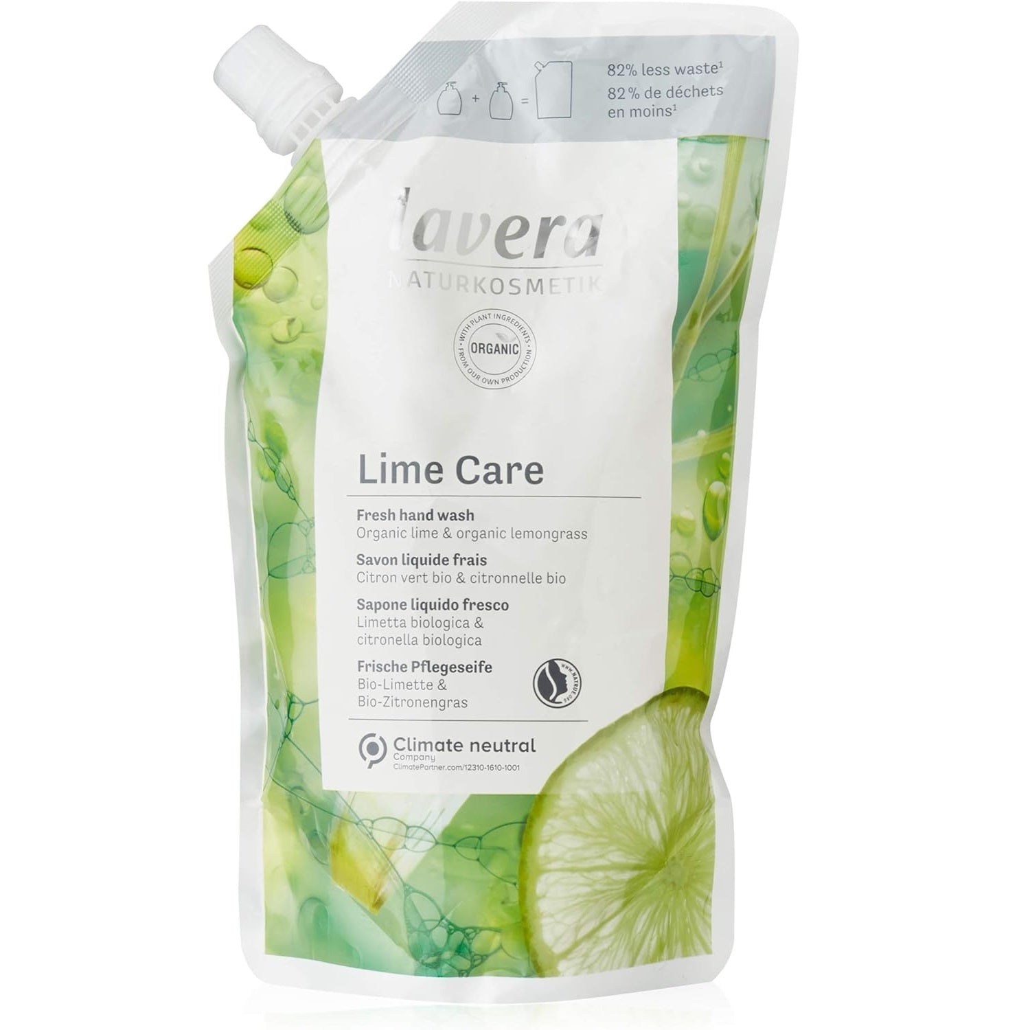Lime Care Fresh Refill Pouch Hand Wash 500ml