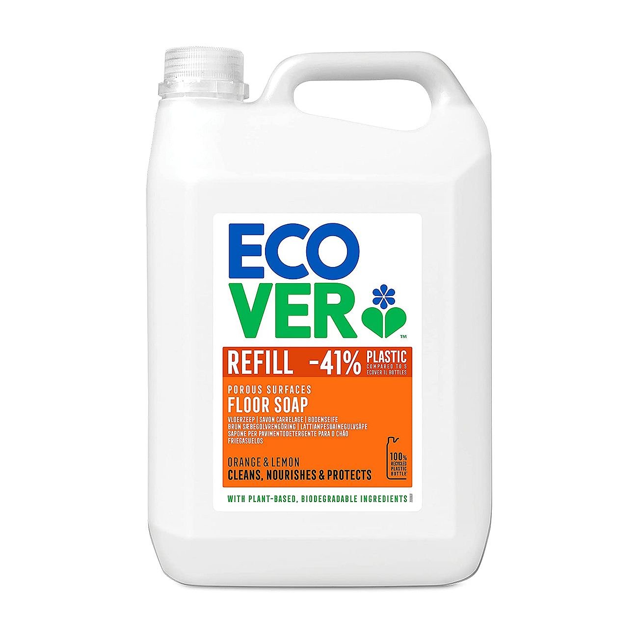 Linseed Oil Floor Soap 5L - Eco Natural Products - Ecover - Floors Soap