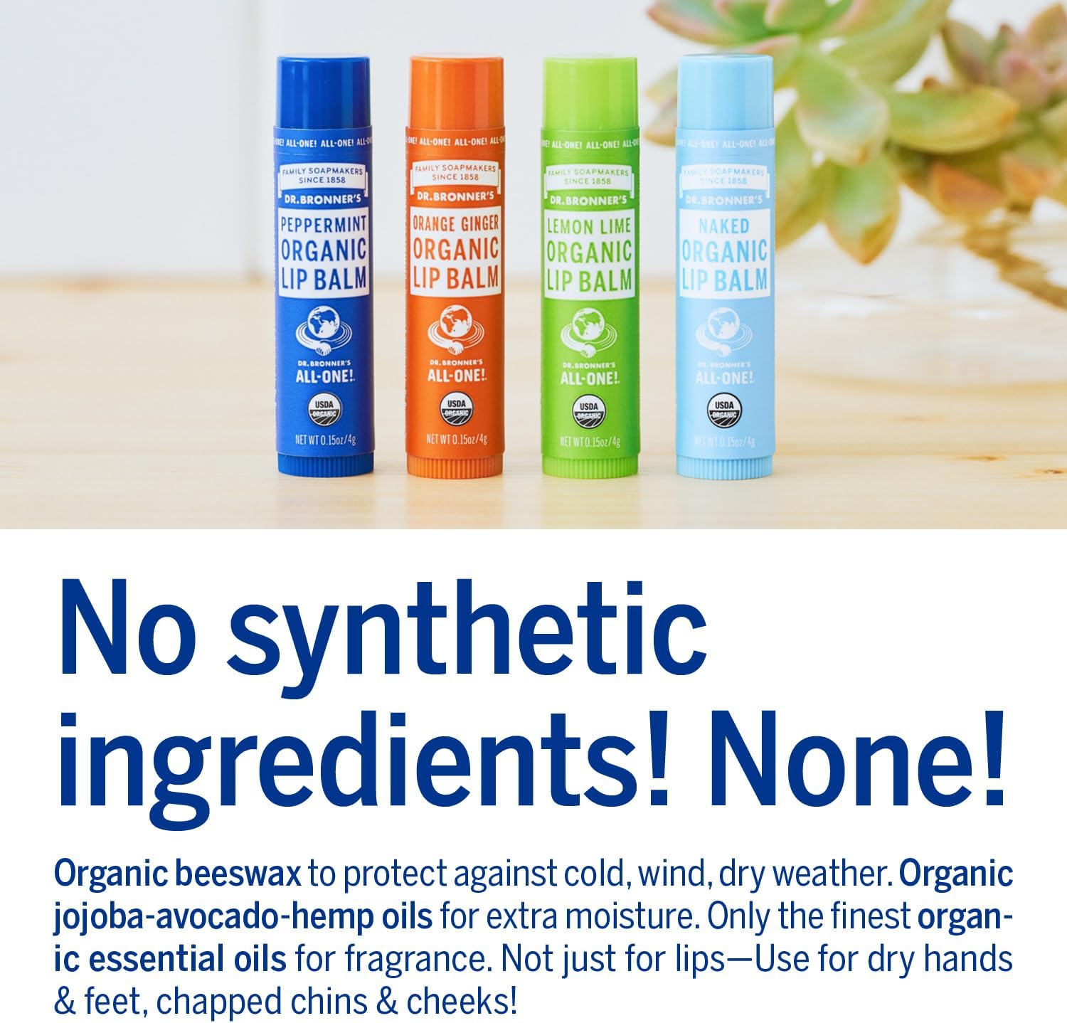 Lip Balm Baby Mild 4g - Dr. Bronner - Lip Balm - Eco Natural Products