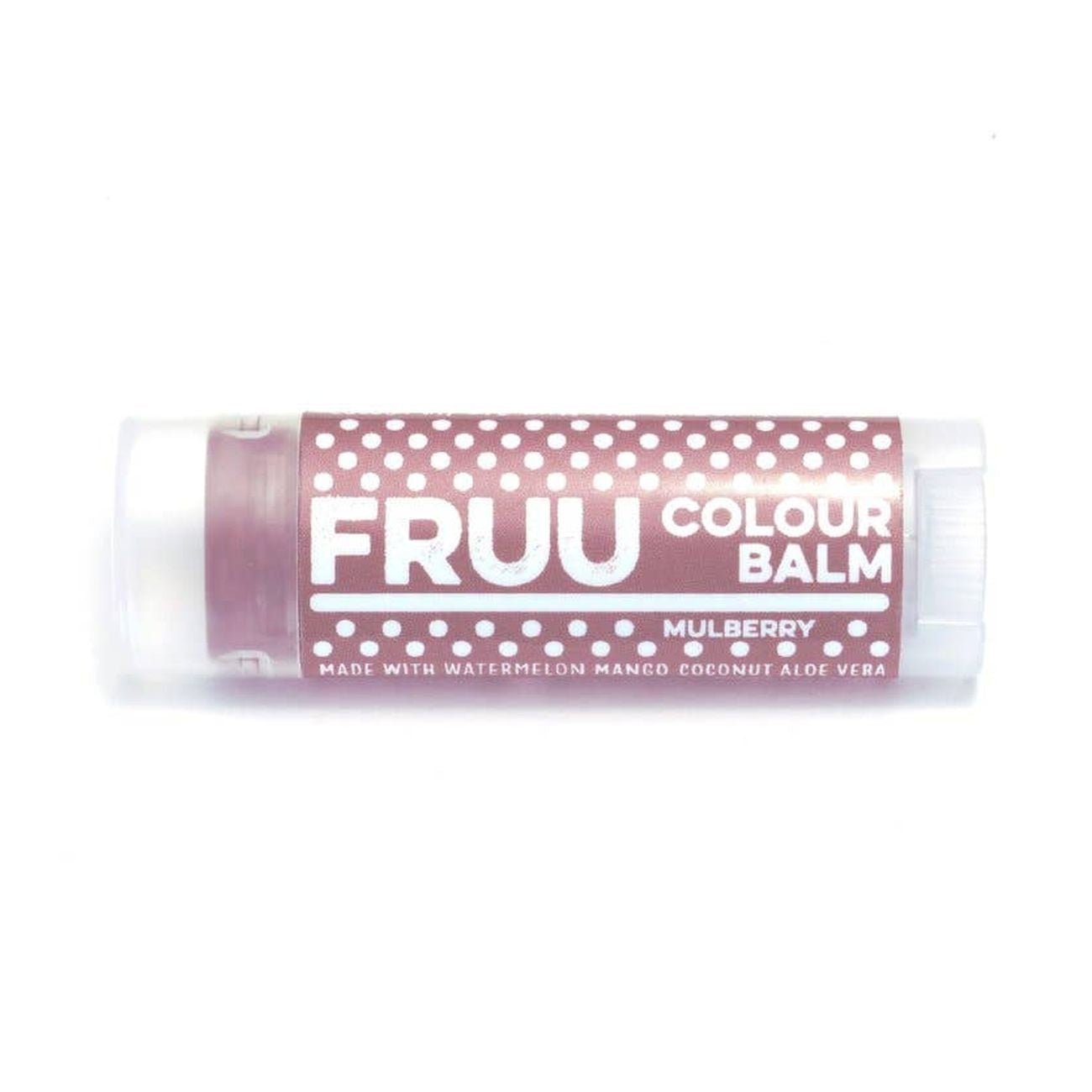 Lip Balm Mulberry Colour - FRUU Cosmetics - Lip Balms - Eco Natural Products