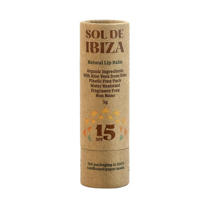 Lip Balm Natural Mineral Sunscreen SPF15 - Sol De Ibiza - Lip Balm - Eco Natural Products
