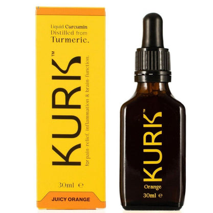 Liquid Curcumin distillated from Turmeric Orange 30ml - Kurk - Food Supplement - Eco Natural Products