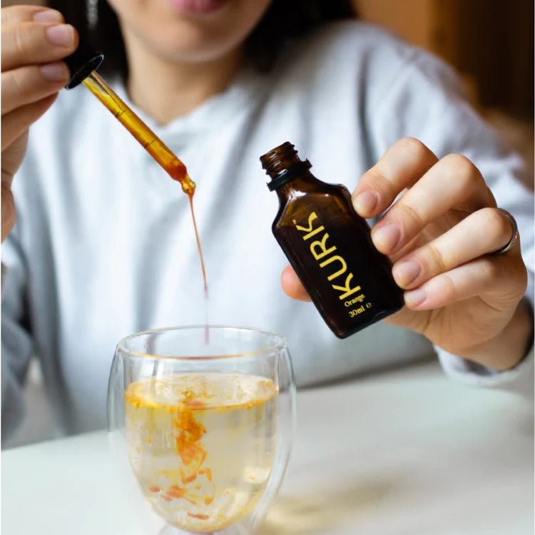 Liquid Curcumin distillated from Turmeric Orange 30ml - Kurk - Food Supplement - Eco Natural Products