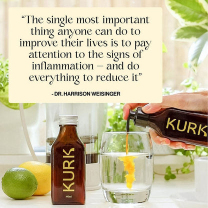 Liquid Curcumin distillated from Turmeric Orange 30ml - Kurk - Food Supplement - Eco Natural Products