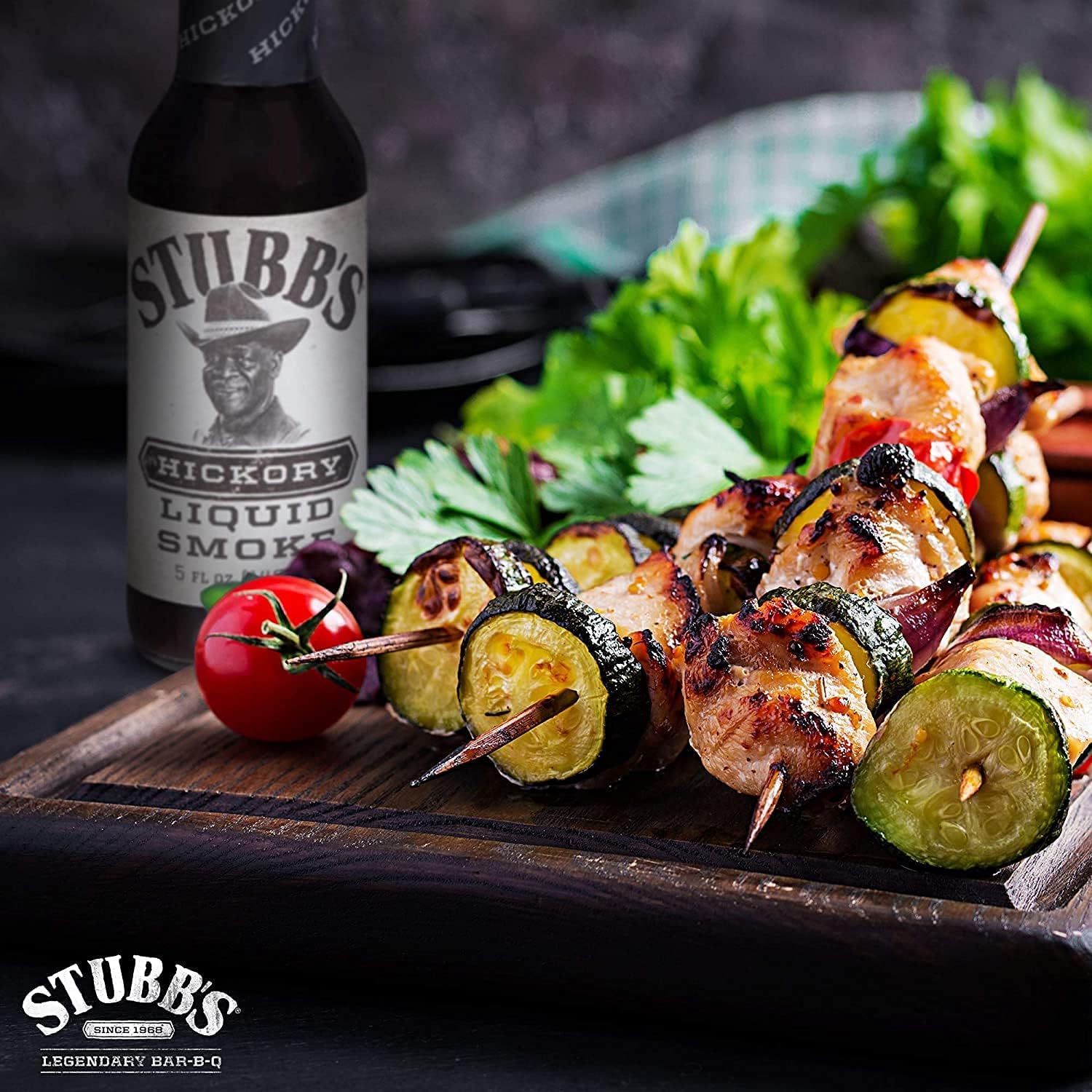 Liquid Smoke Hickory Sauce 148ml - Eco Natural Products - Stubb's - Liquid Smoke