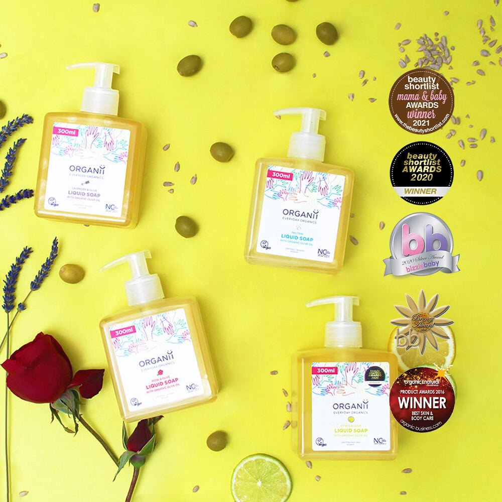 Liquid Soap Lavender 300ml - Organii - Body Wash - Eco Natural Products