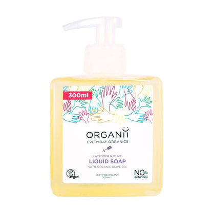 Liquid Soap Lavender 300ml - Organii - Body Wash - Eco Natural Products