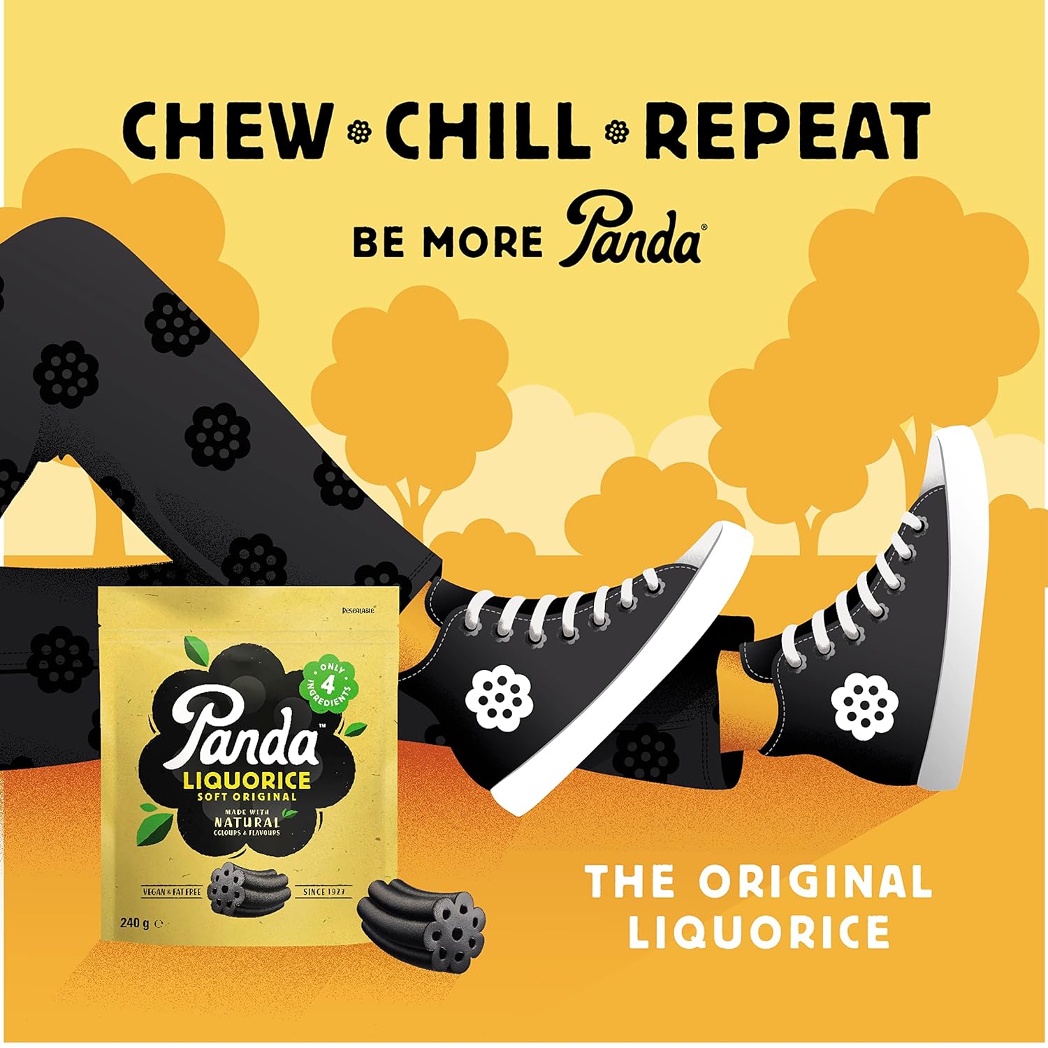 Liquorice Cuts Original 240g - Panda Liquorice - Confectionary - Eco Natural Products