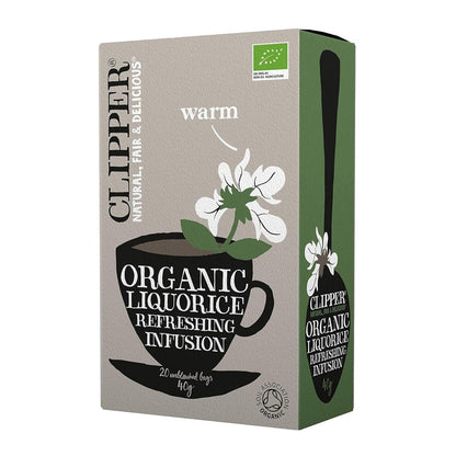 Liquorice Infusion 20 Bags - Clipper - Infusion - Eco Natural Products