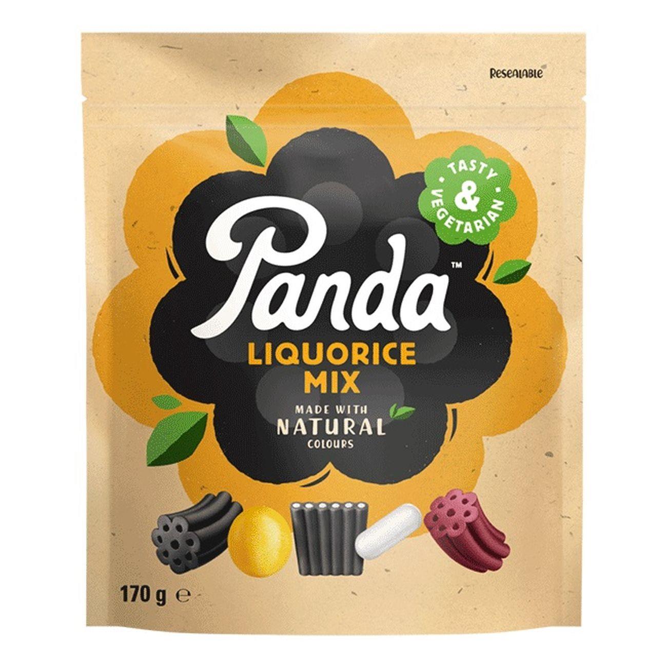 Liquorice Mix 170g - Eco Natural Products - Panda Liquorice - Liquorice