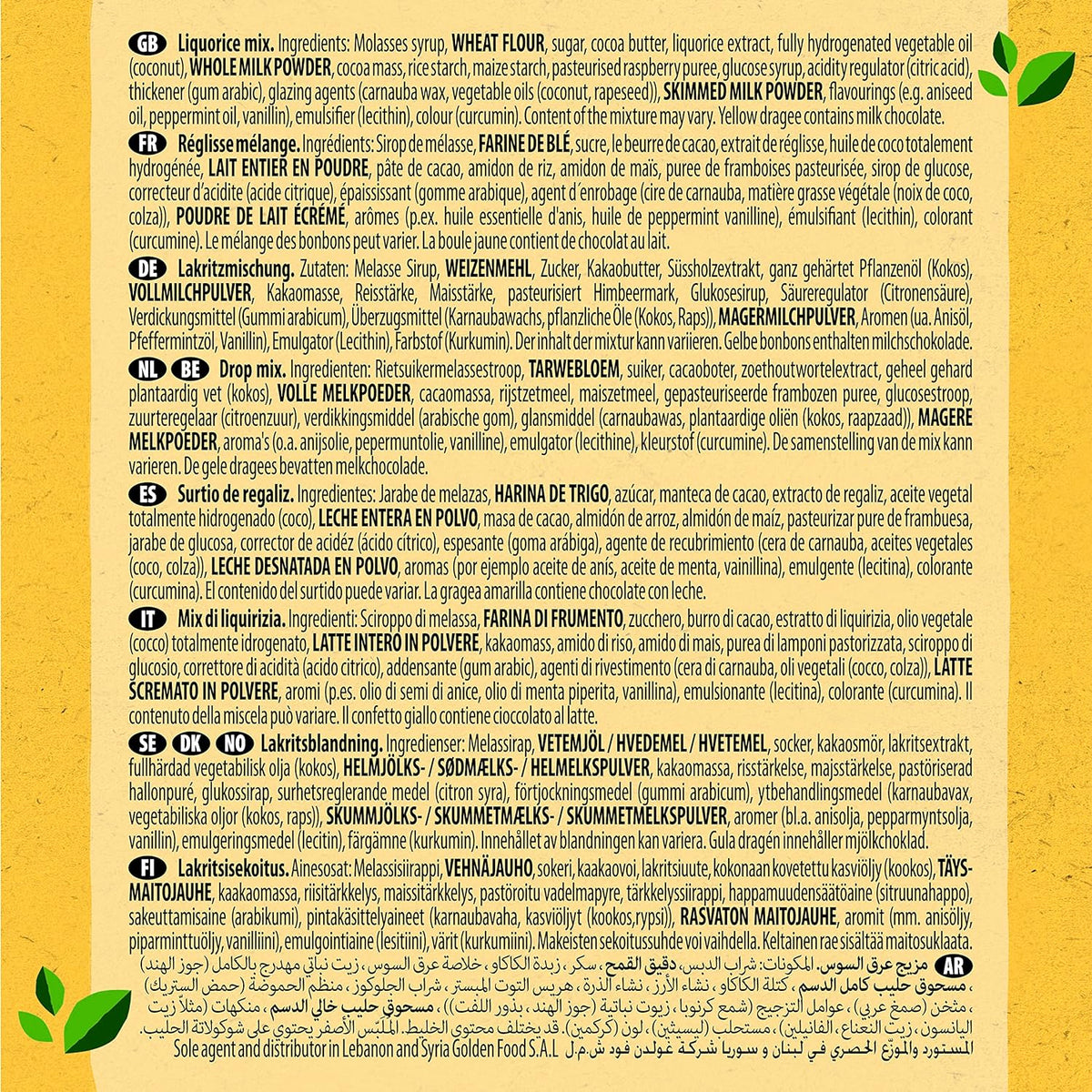 Liquorice Mix 170g - Panda Liquorice - Liquorice - Eco Natural Products