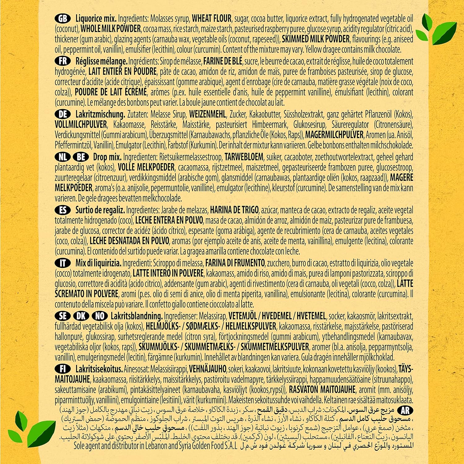 Liquorice Mix 170g - Panda Liquorice - Liquorice - Eco Natural Products