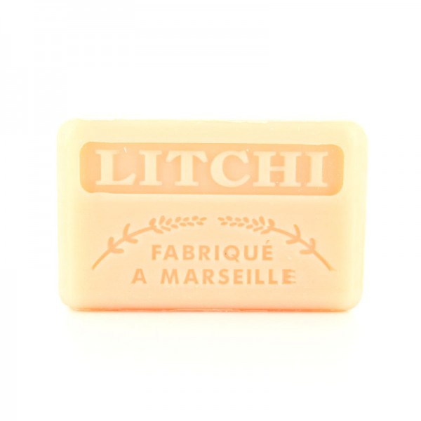 French Marseille Soap Litchi (Lychee) 125g
