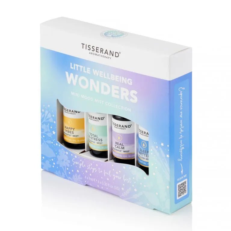 Little Wellbeing Wonders Aromatherapy Collection 4x 9ml - Eco Natural Products - Tisserand - Essential oils