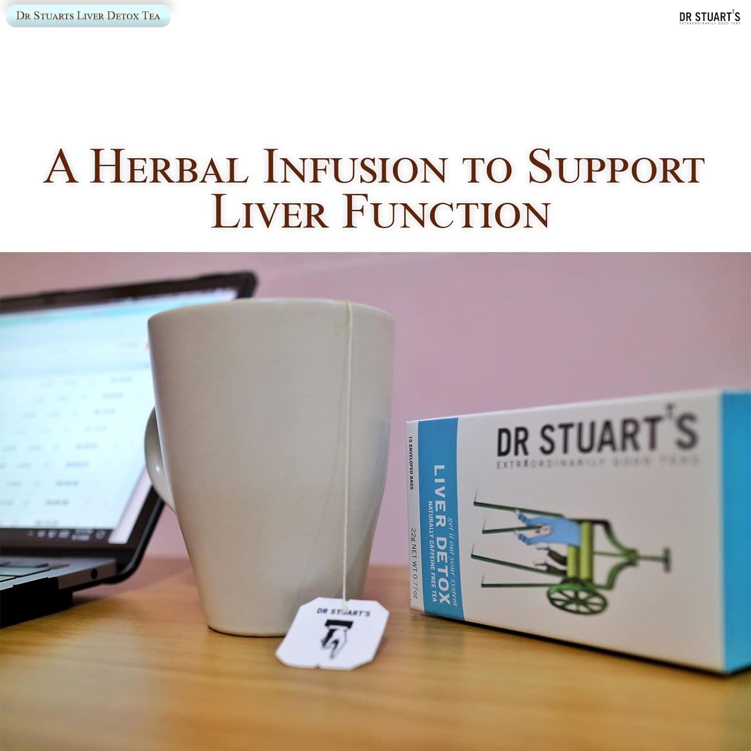 Liver Detox Tea 15 Bags - Dr Stuart's - Herbal tea - Eco Natural Products