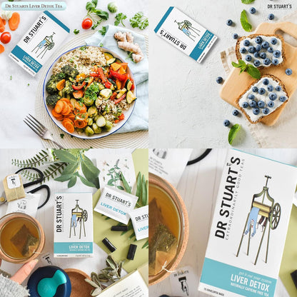 Liver Detox Tea 15 Bags - Dr Stuart's - Herbal tea - Eco Natural Products