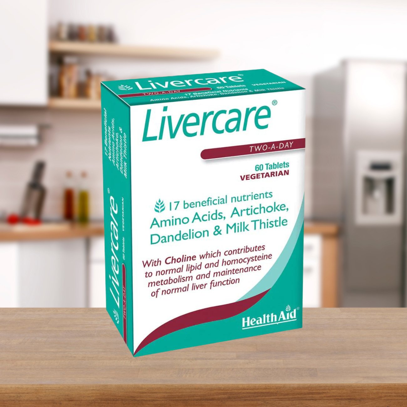 Livercare 60 Tablets - HealthAid - Food Supplement - Eco Natural Products