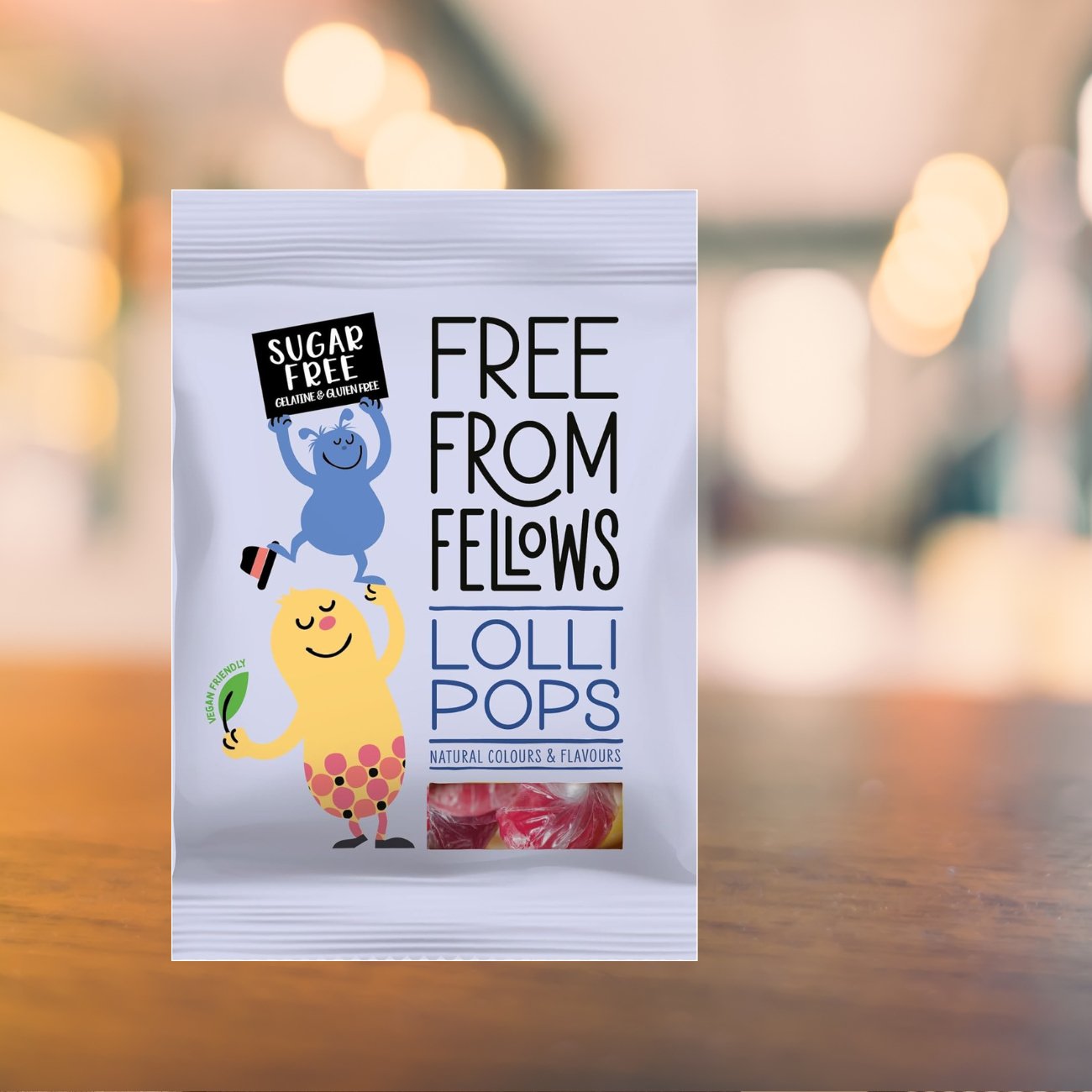 Lollipops Sweets 60g - Eco Natural Products - Free from fellows - Sweets