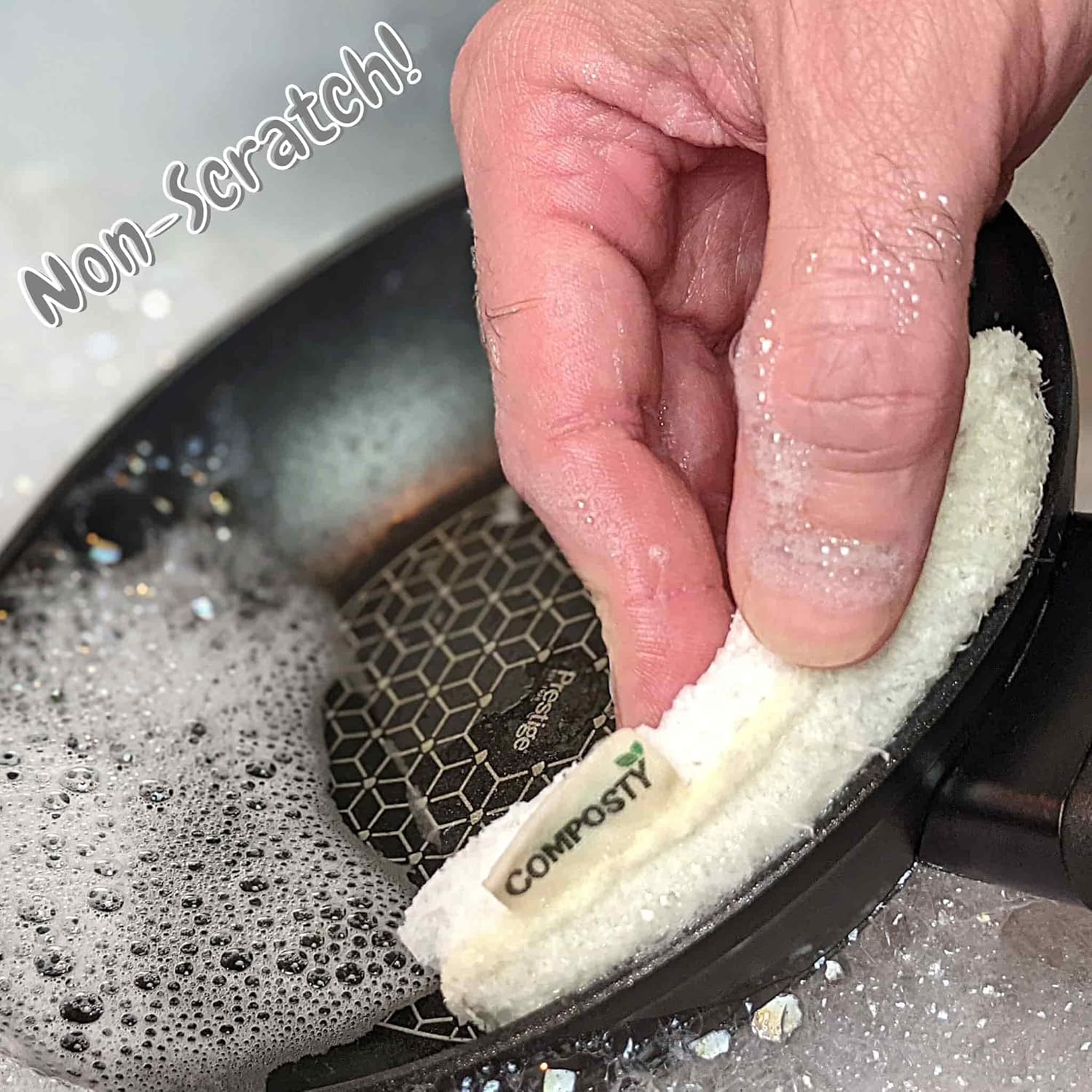 Loofah Scourer Sponges 6 Pack - Composty - Sponges & Scouring Pads - Composty