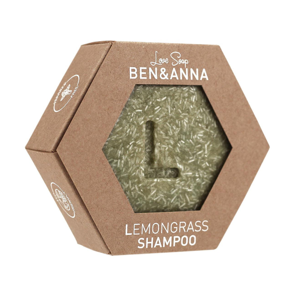 Love Soap Lemongrass Nourishing Shampoo 60g - Ben & Anna - Shampoo - Eco Natural Products